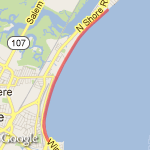 Revere Beach run route map