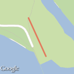 Hill - Glenmore Reservoir Dam route map