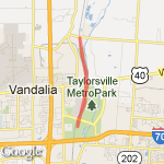 Bike Trail route map