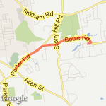 Fenway Golf  route map