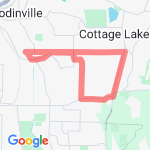 Hollywood 9m loop route map