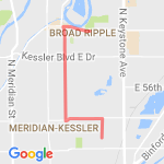 First half Halloween 16 route map