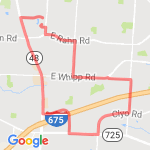 Black Hill  route map