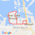 From Bridge to Clear Lake S route map