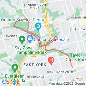 20k - 19.00 Km route in taylor creek park