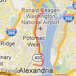 Gravelly Point route map