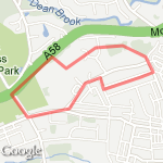 moss bank mile route map