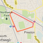 Priti Third Ave - Grasmere route map