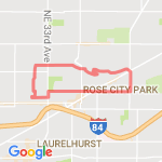 brads house route  route map