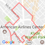 Klyde Warren Loop route map