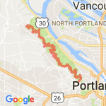 Wildwood Trail route map