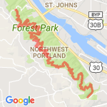Germantown Road to Castle route map