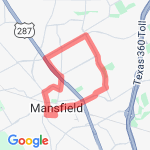 11.6 Mile Route route map