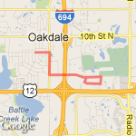 Country Hearth route map