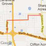 to kelly's route map