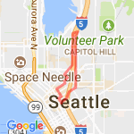 Short Capitol Hill route map