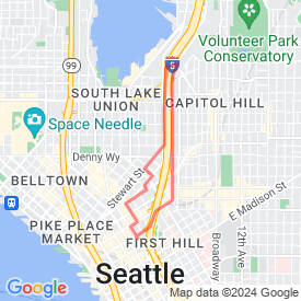 Short Capitol Hill - 4.83 Km route in 98101