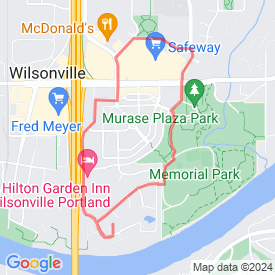 town center loop - 3.22 Km route in 31170 sw metolius ct, wilsonville
