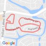 5.6 miles or 9 kilometers route map