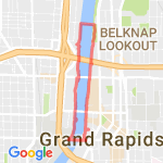 Along the River route map