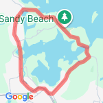 medium beach loop route map