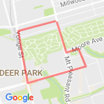 4km Midtown Run route map