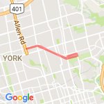 Beltline West route map