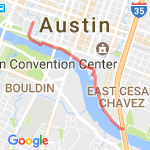 Northside to I35 route map