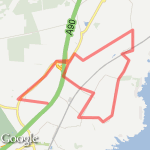 Portlethen/Cove/Findon route map