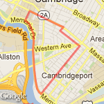 2.75 No Gym route map