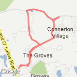 Connerton Run route map