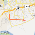 7 mile route route map