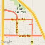 long run 9.4.11 route map