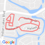 4 mile run route map