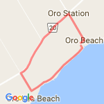 lakeshore-ridgeroad loop route map