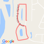 Route C - 1 Mile route map