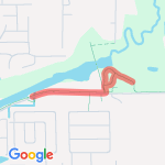 Route F 1 Mile route map