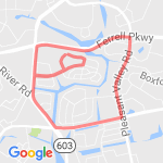 4 mile run route map