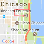 Sparkle Sprint route map