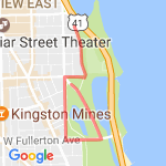 Sunday Funday 5K route map