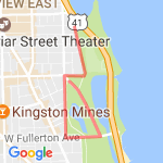 Sunday Funday 5K route map