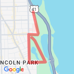 Sunday Funday 5K route map