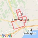 The Tour of Bville! route map