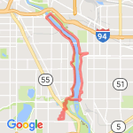 11 Mile Bridge to Bridge route map