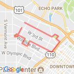 5 Mile West Lake route map