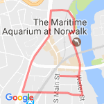 Long Train Station  route map