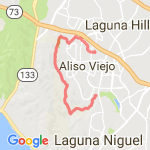 Wood Canyon route map