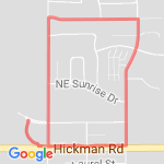 2 Mile Jog route map