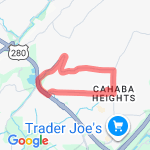 Ruck Trek APLHA route map