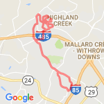 15 MCM training  route map